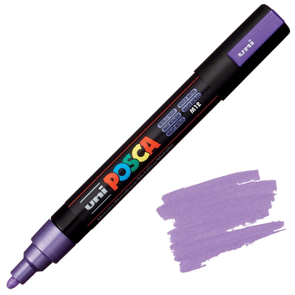 POSCA PC5M VIOLETA METÁLICO M12