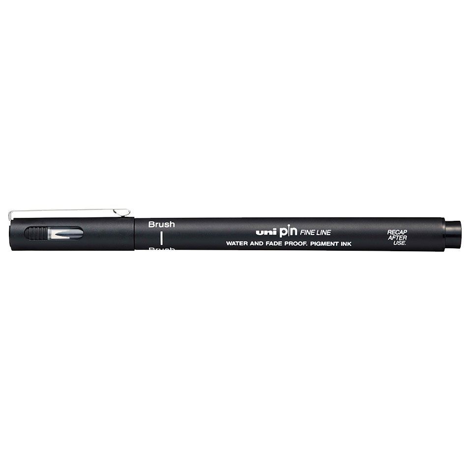 MITSUBISHI UNI PIN BRUSH NEGRO