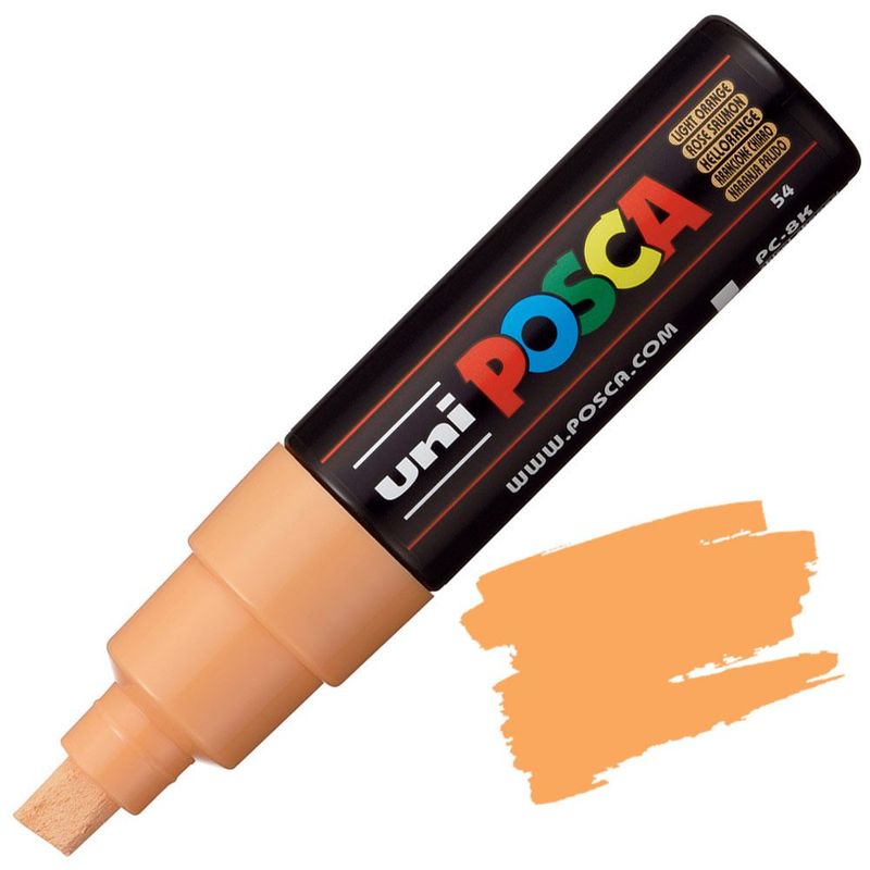 POSCA PC8K NARANJA CLARO 54