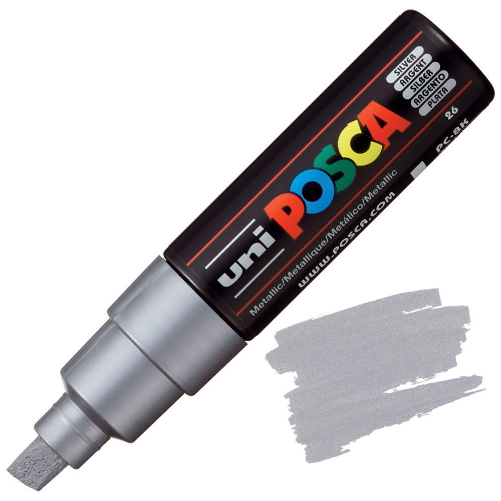 POSCA PC8K PLATA M26