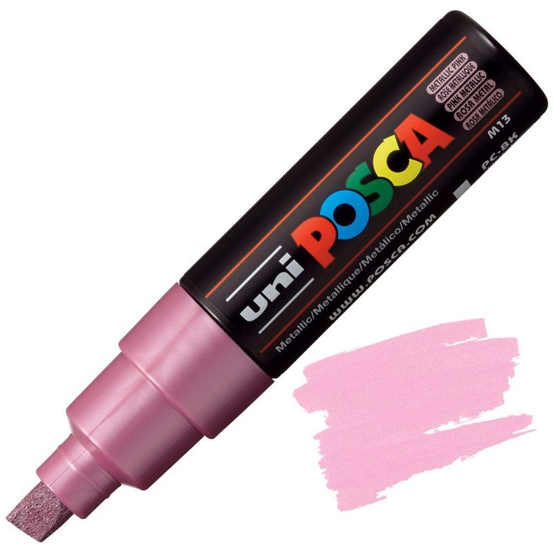POSCA PC8K ROSA METÁLICO M13