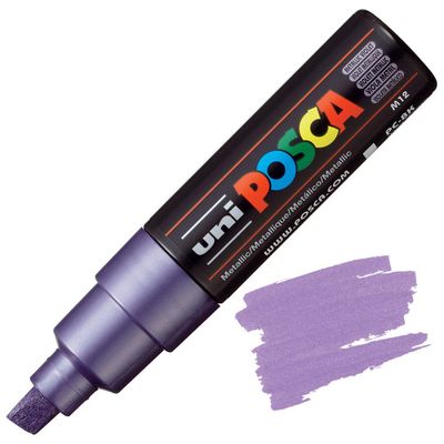 POSCA PC8K VIOLETA METÁLICO M12