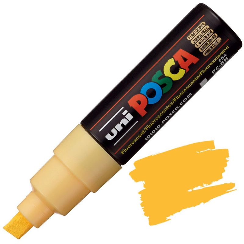 POSCA PC8K NARANJA CLARO FLUOR F54