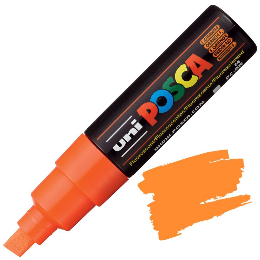 POSCA PC8K NARANJA FLUOR F4