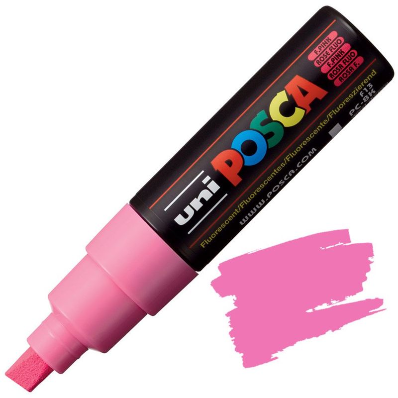 POSCA PC8K ROSA FLUOR F13