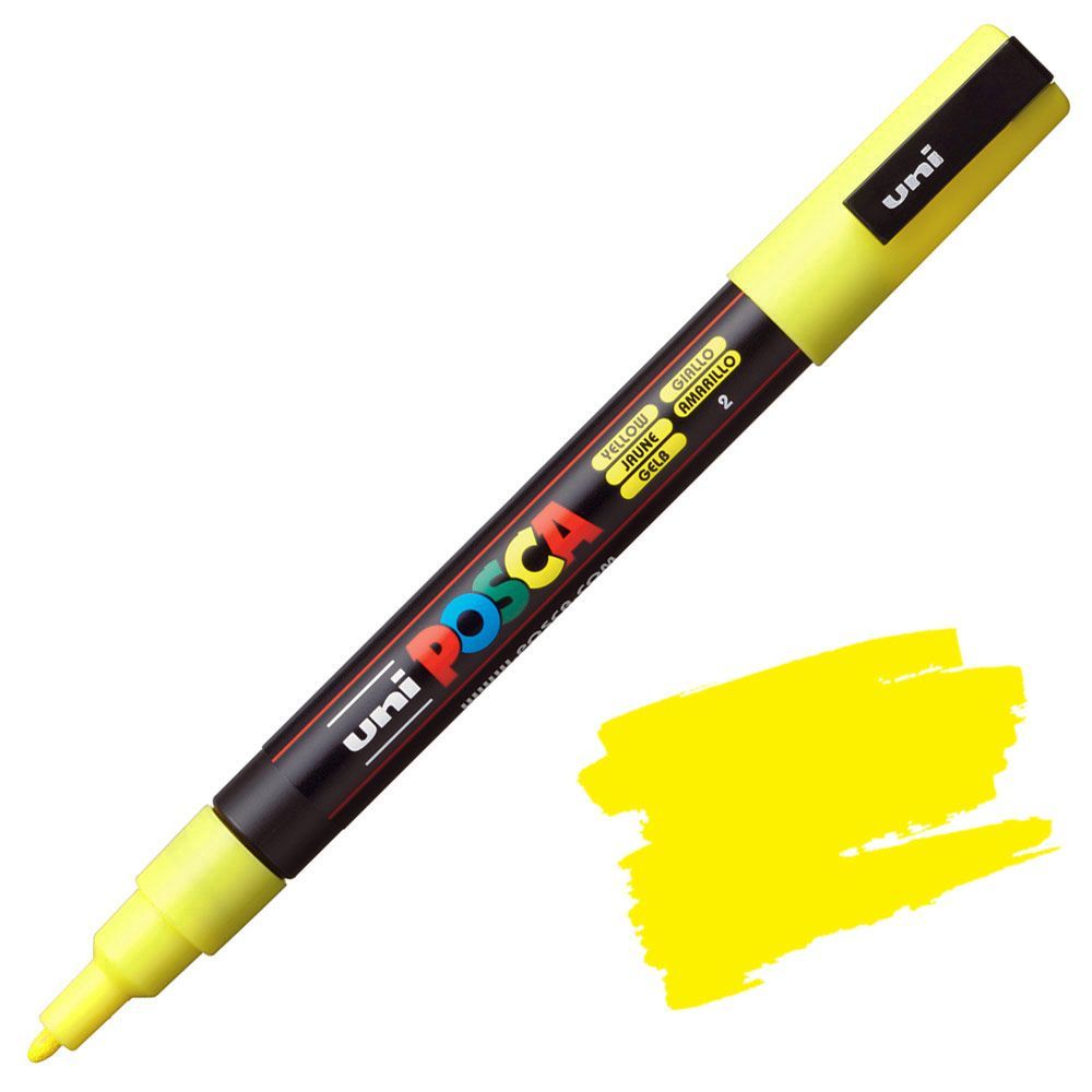 POSCA PC3M AMARILLO 2