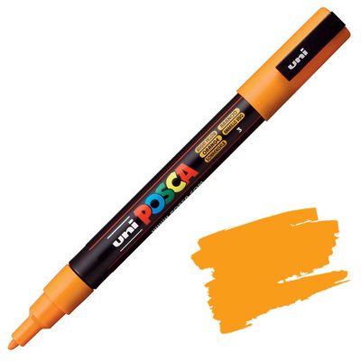 POSCA PC3M NARANJA MEDIO 3