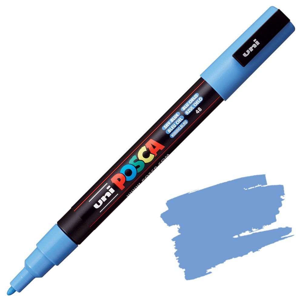 POSCA PC3M AZUL CIELO 48
