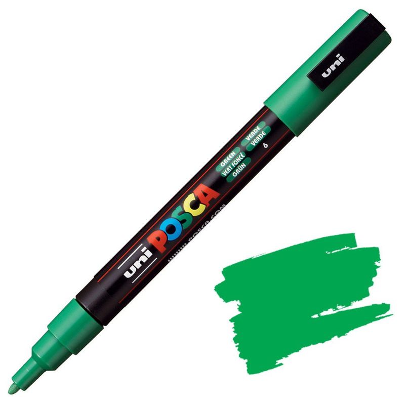 POSCA PC3M VERDE 6