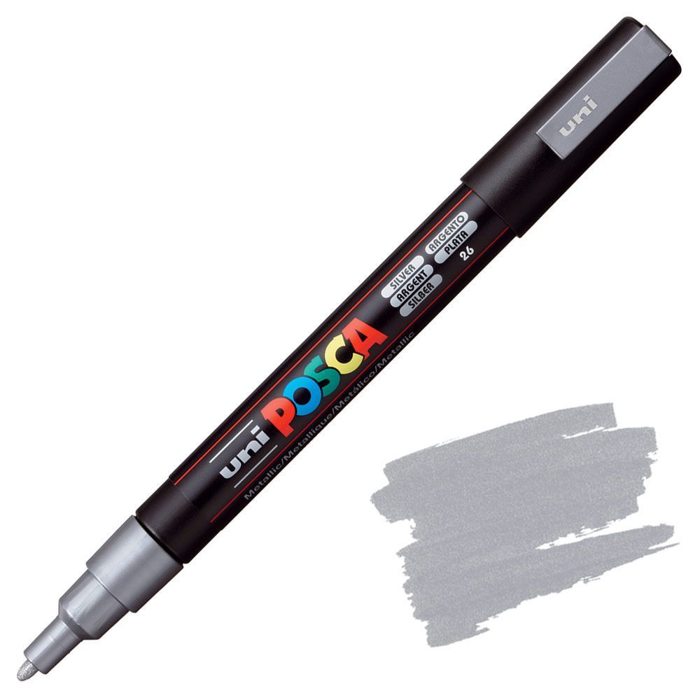 POSCA PC3M PLATA 26