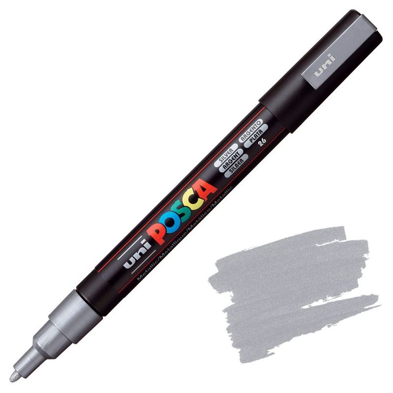 POSCA PC3M PLATA 26