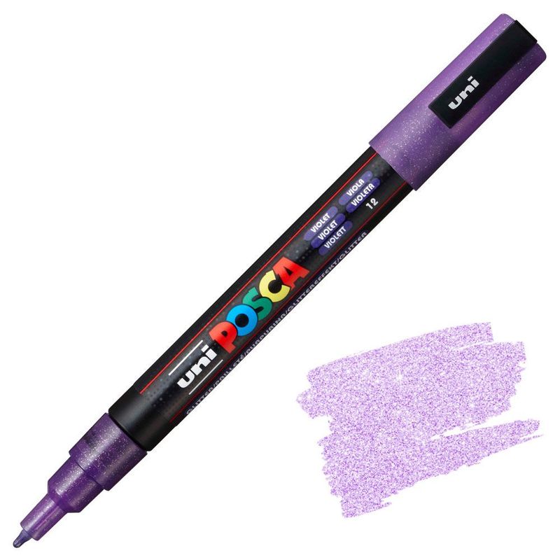 POSCA PC3ML VIOLETA PURPURINA 12