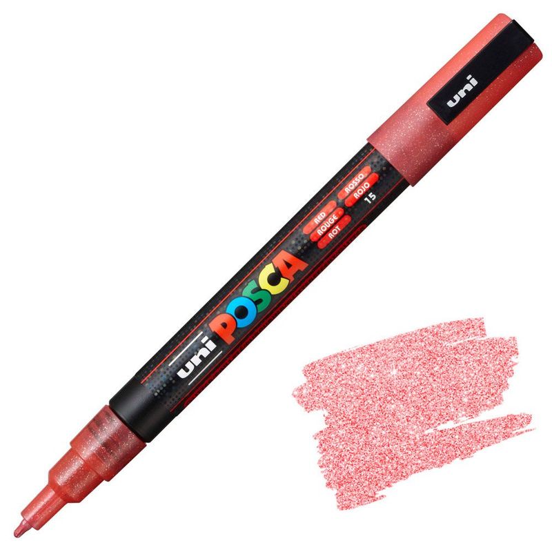 POSCA PC3ML ROJO PURPURINA 15