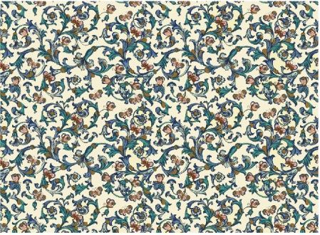 ROSSI 1931 PAPEL DECORADO FLORENTINO MARIPOSAS CRT-143
