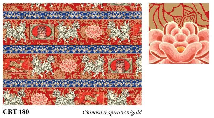 ROSSI 1931 PAPEL DECORADO ORIENTE CRT 180