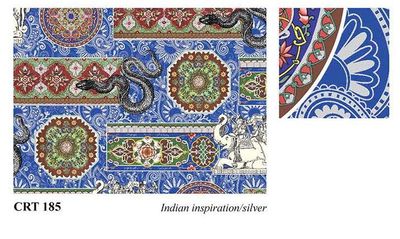 ROSSI 1931 PAPEL DECORADO ORIENTE CRT 185