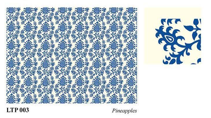 ROSSI 1931 PAPEL DECORADO LETTER PRESS PIÑAS LTP 003
