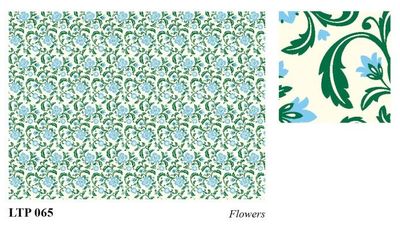 ROSSI 1931 PAPEL DECORADO LETTER PRESS FLORES LTP 065