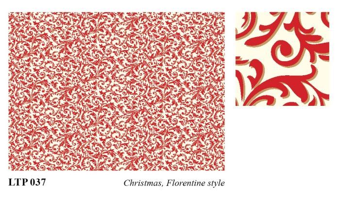 ROSSI 1931 PAPEL DECORADO LETTERPRESS GOLD FLORENTINO LTP
037