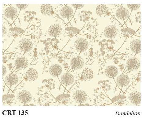 ROSSI 1931 PAPEL DECORADO FLORES DIENTE DE LEÓN CRT 135