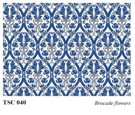 ROSSI 1931 PAPEL DECORADO FLORES BROCADO TSC 040