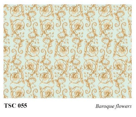 ROSSI 1931 PAPEL DECORADO FLORES BARROCO TSC 055