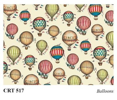 ROSSI 1931 PAPEL DECORADO VIAJES GLOBOS CRT 517