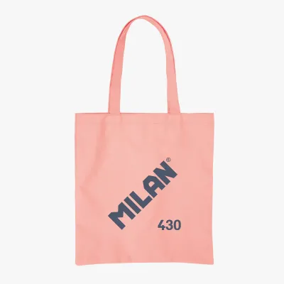 TOTE BAG MILAN 430 SINCE 1918 ROSA