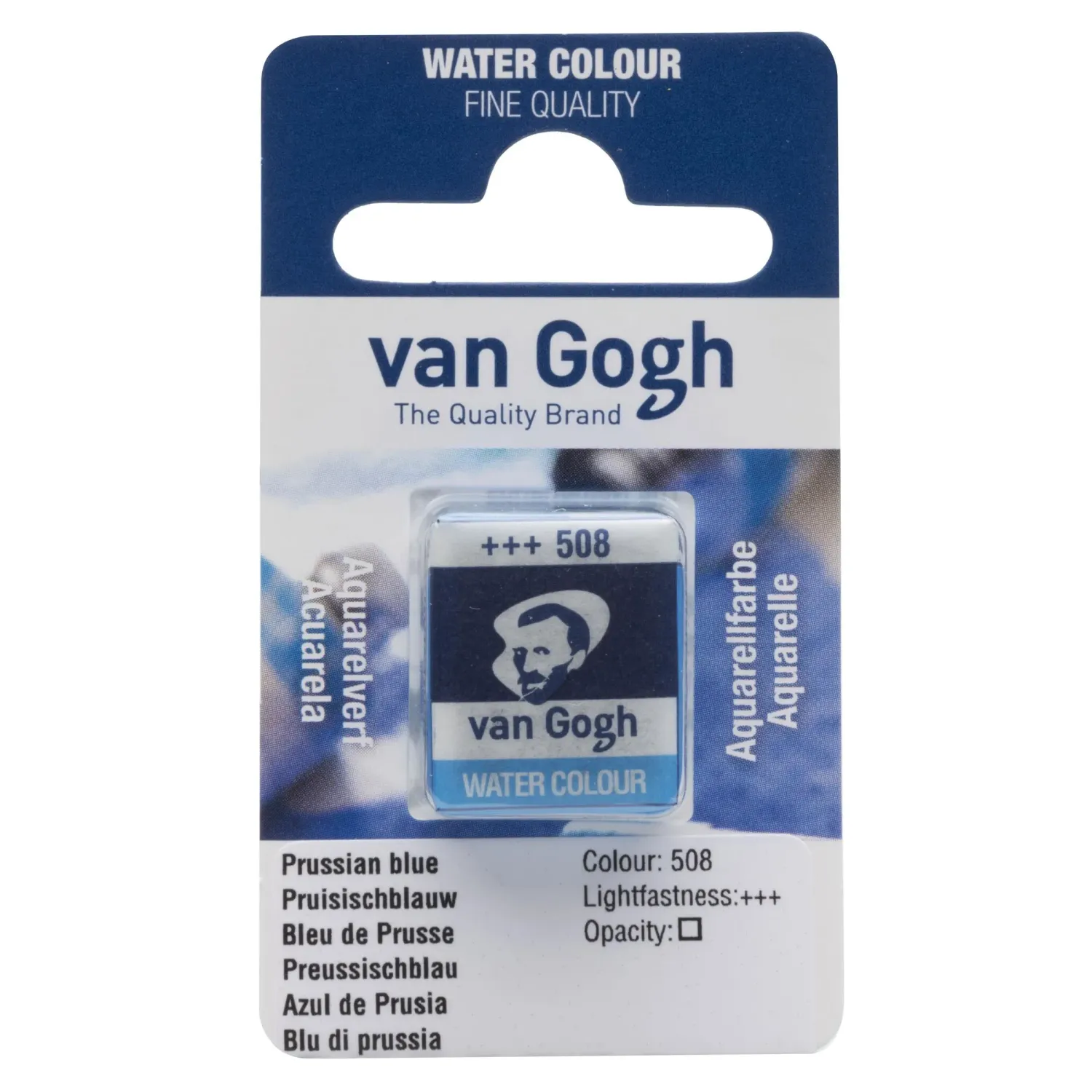 VAN GOGH ACUARELA 508 AZUL DE PRUSIA