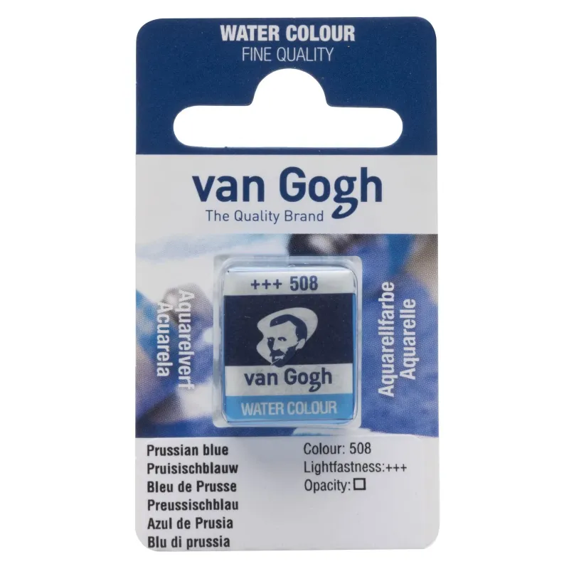 VAN GOGH ACUARELA 508 AZUL DE PRUSIA