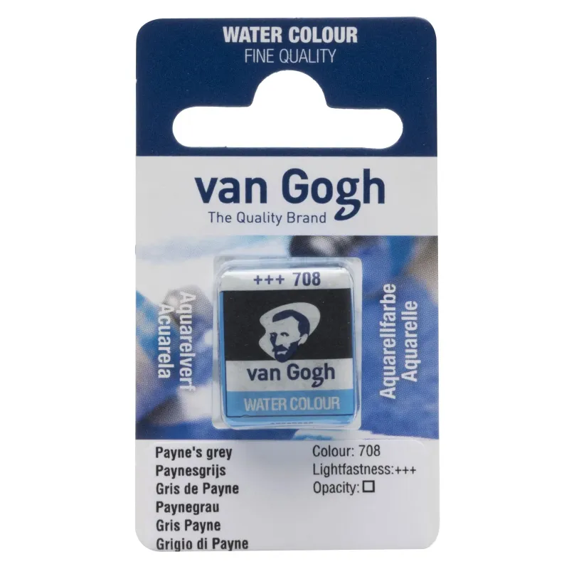 VAN GOGH ACUARELA 708 GRIS PAYNE