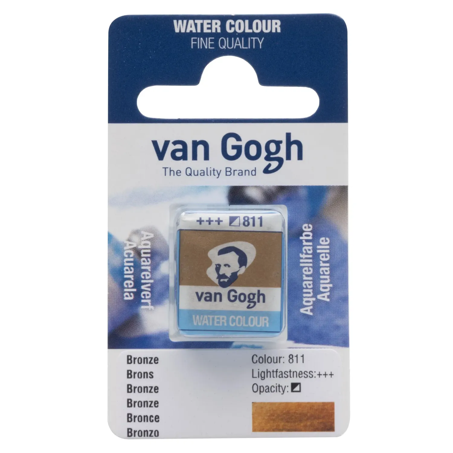 VAN GOGH ACUARELA 811 BRONCE