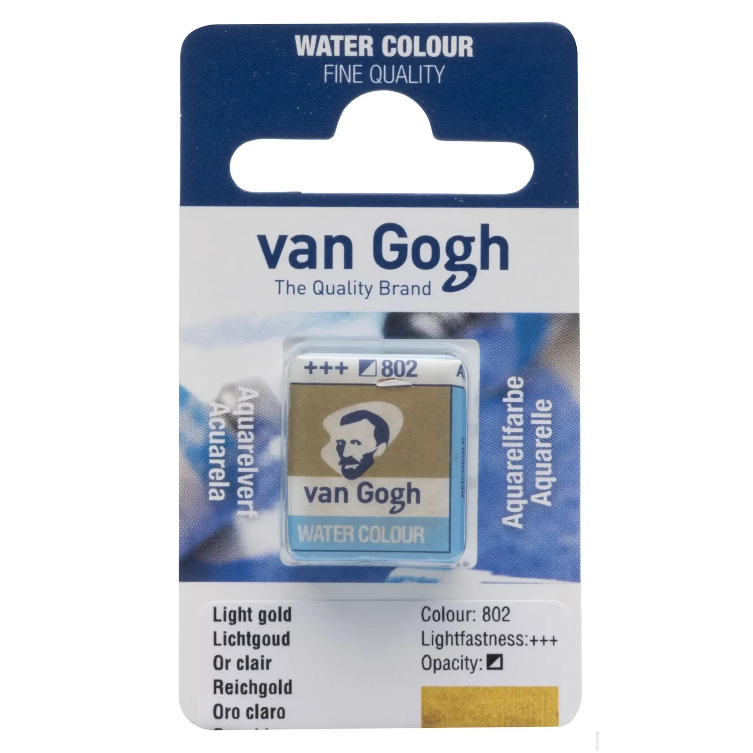 VAN GOGH ACUARELA 802 ORO CLARO