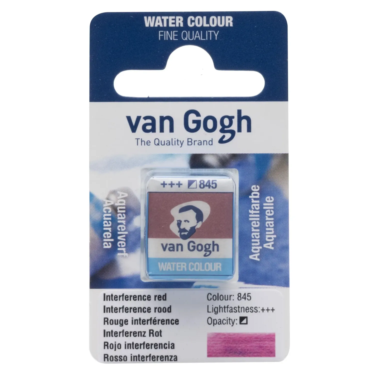 VAN GOGH ACUARELA 845 ROJO INTERFERENCIA