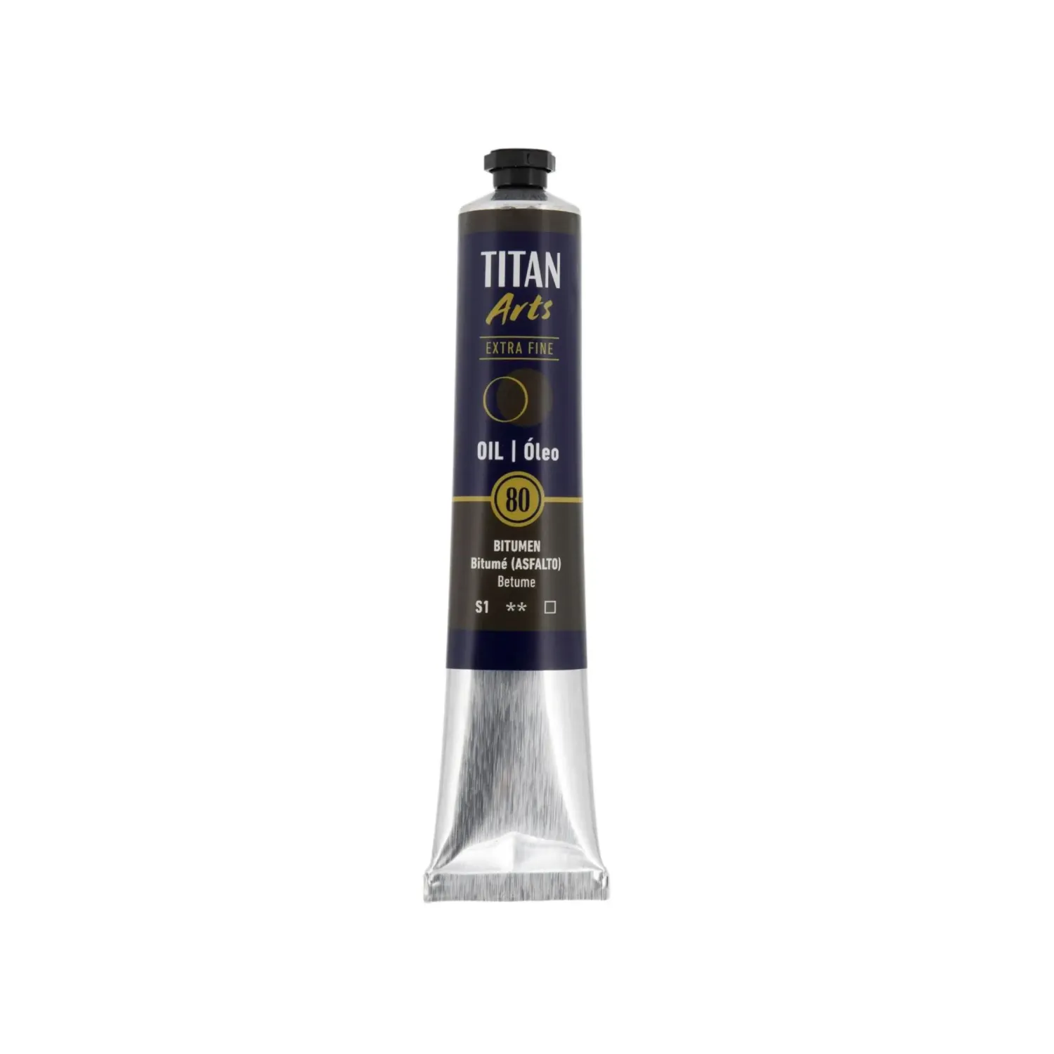 TITAN ARTS ÓLEO EXTRAFINO 80 BITUMÉ (ASFALTO)