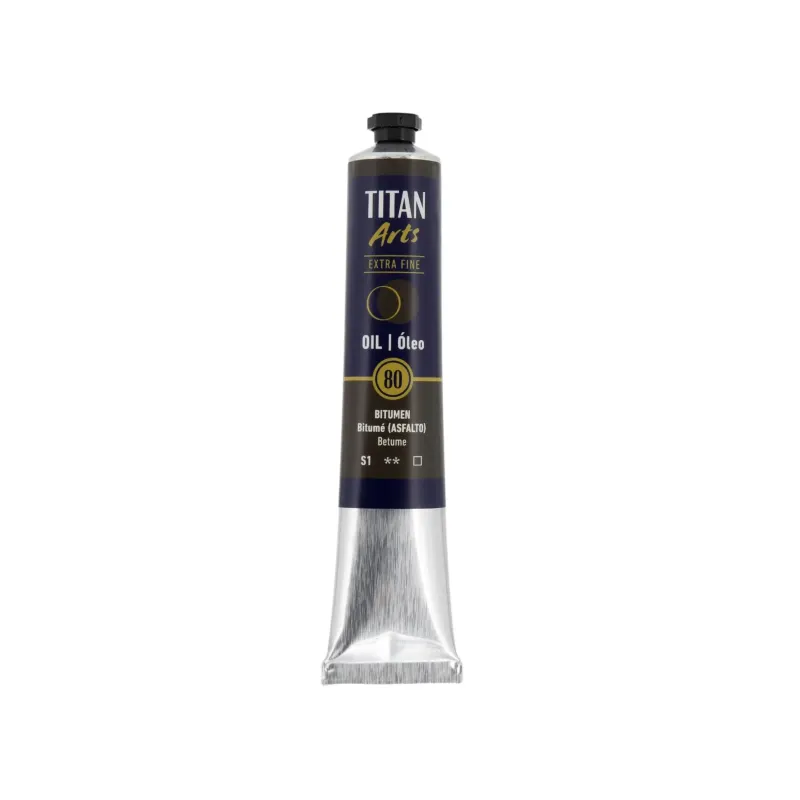 TITAN ARTS ÓLEO EXTRAFINO 80 BITUMÉ (ASFALTO)