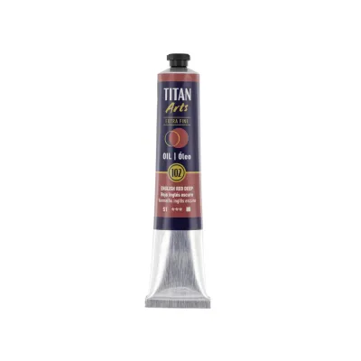 TITAN ARTS ÓLEO EXTRAFINO 102 ROJO INGLÉS OSCURO