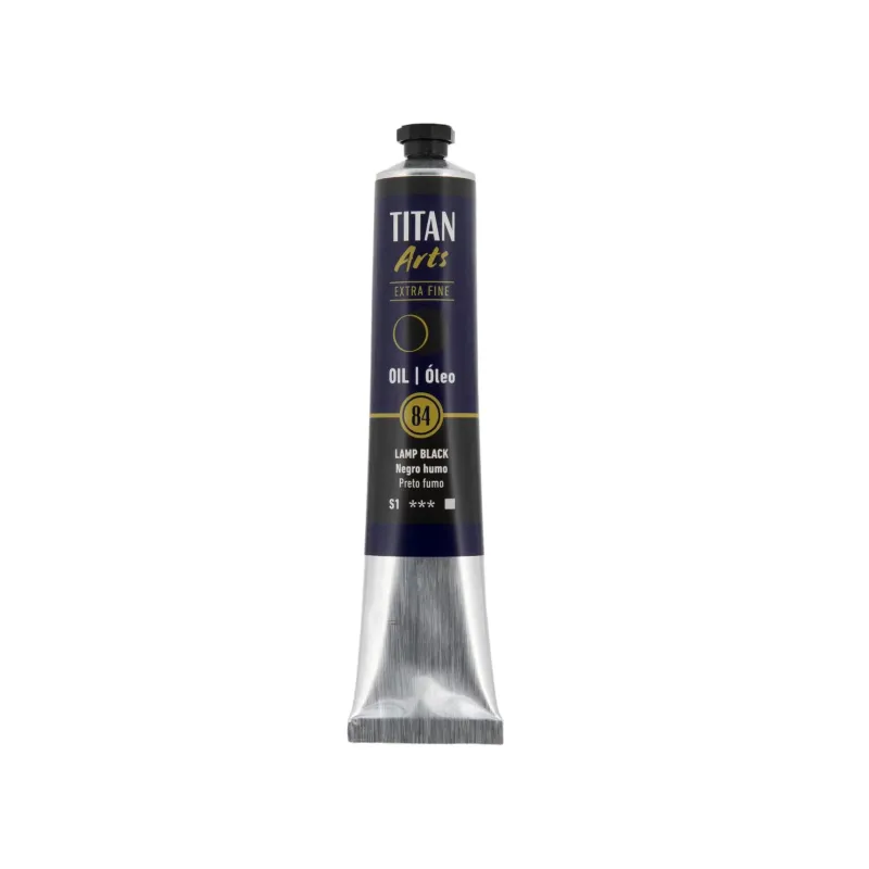 TITAN ARTS ÓLEO EXTRAFINO 84 NEGRO HUMO