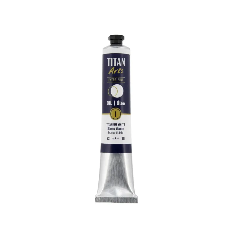 TITAN ARTS ÓLEO EXTRAFINO 1 BLANCO DE TITANIO