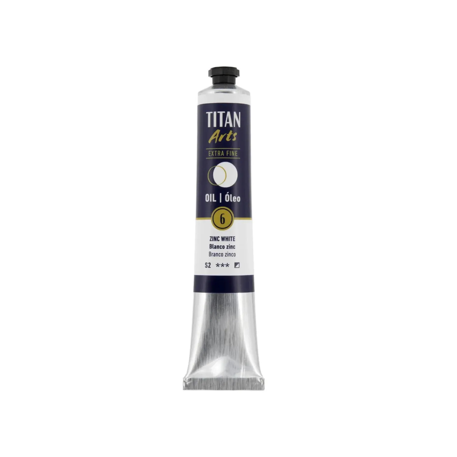 TITAN ARTS ÓLEO EXTRAFINO 6 BLANCO DE ZINC
