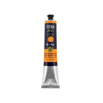 TITAN ARTS ÓLEO EXTRAFINO 31 AMARILLO TITAN NARANJA CLARO