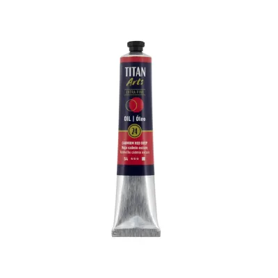 TITAN ARTS ÓLEO EXTRAFINO 24 ROJO CADMIO OSCURO
