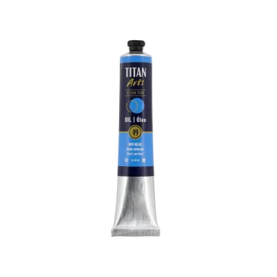 TITAN ARTS ÓLEO EXTRAFINO 49 AZUL CELESTE