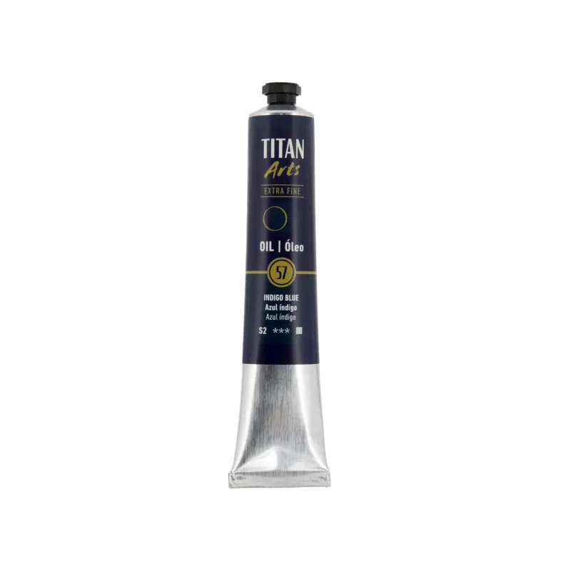 TITAN ARTS ÓLEO EXTRAFINO 57 AZUL ÍNDIGO