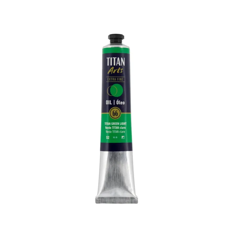 TITAN ARTS ÓLEO EXTRAFINO 66 VERDE CLARO TITAN