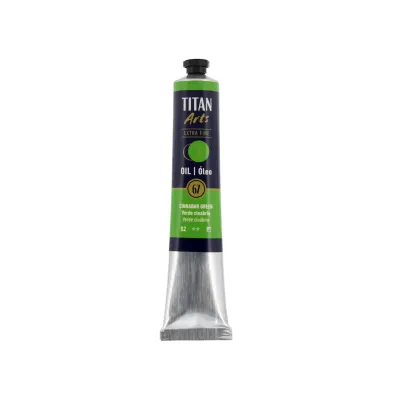 TITAN ARTS ÓLEO EXTRAFINO 67 VERDE CINABRIO