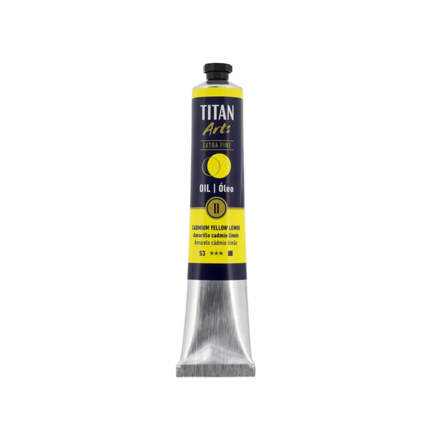 TITAN ARTS ÓLEO EXTRAFINO 11 AMARILLO CADMIO LIMÓN
