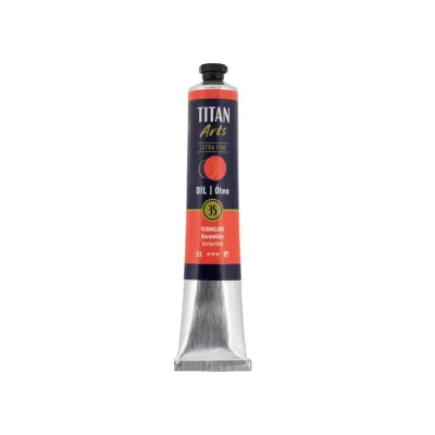 TITAN ARTS ÓLEO EXTRAFINO 35 BERMELLÓN
