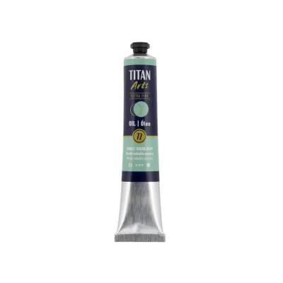 TITAN ARTS ÓLEO EXTRAFINO 72 VERDE COBALTO OSCURO