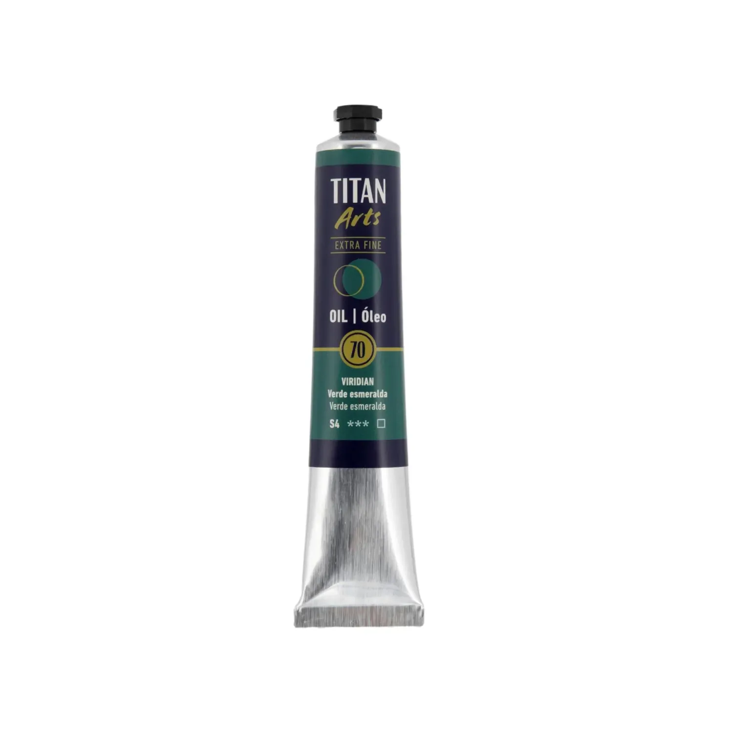 TITAN ARTS ÓLEO EXTRAFINO 70 VERDE ESMERALDA